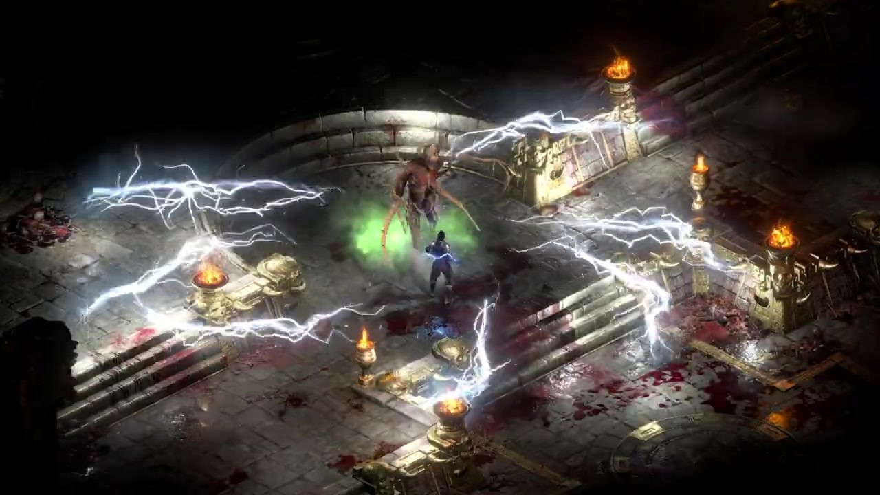 《暗黑破坏神2：重制版》刺客预告片 专精暗器陷阱