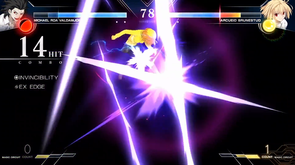 《月姬格斗：Type Lumina》米哈尔角色演示 速如雷霆超远攻击