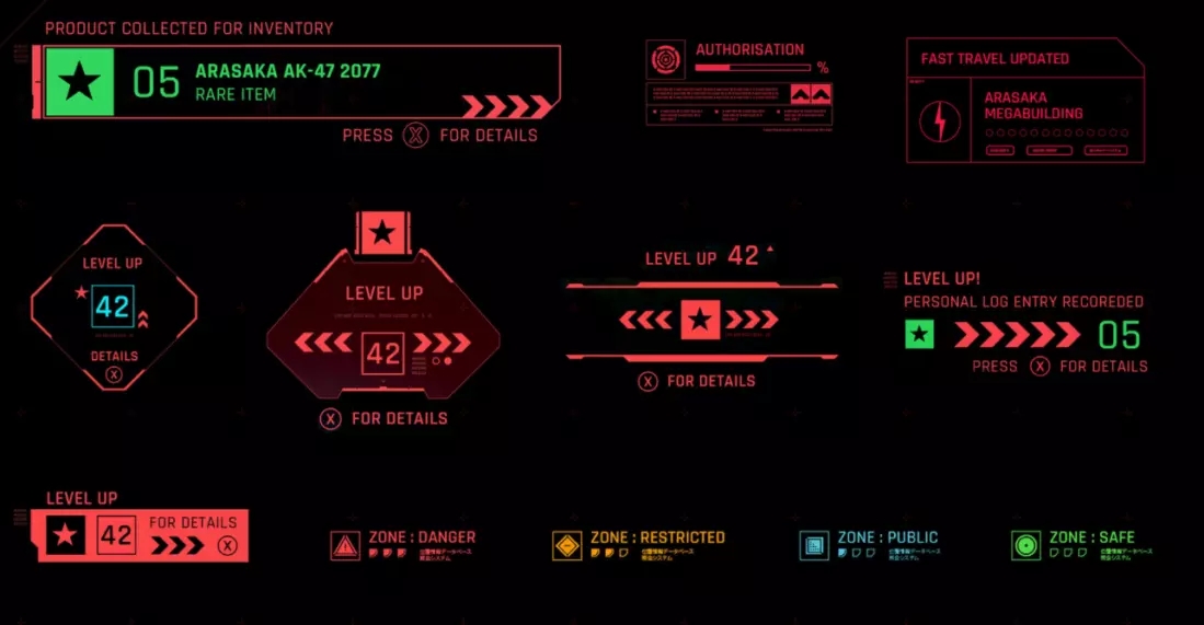 《赛博朋克2077》内部演示文稿公布 含众多未采用元素插图9