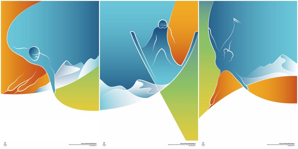 北京2022年冬奥会战冬残奥会海报正式公布
