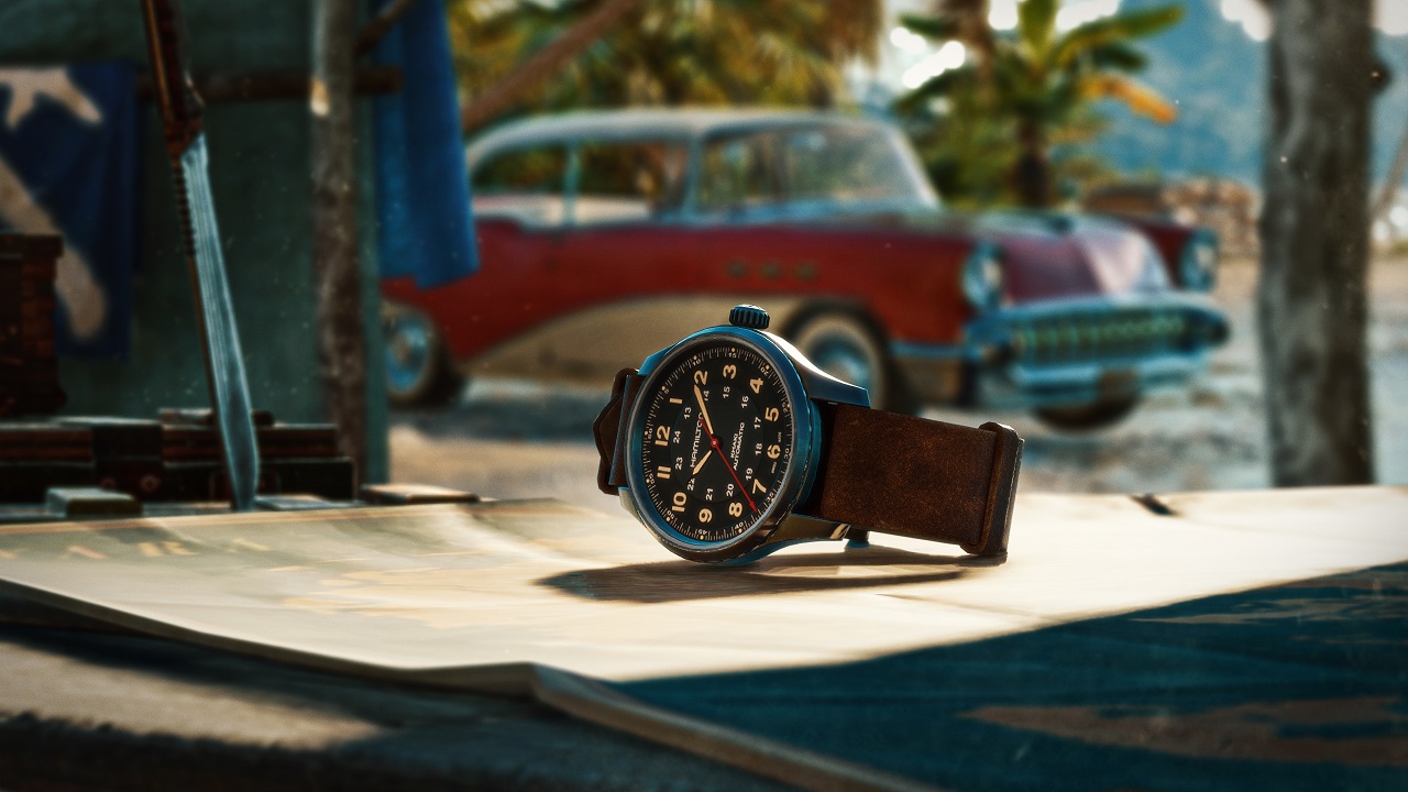 育碧携汉米尔顿公布《孤岛惊魂6》合作内容 推出首款《孤岛惊魂》主体腕表