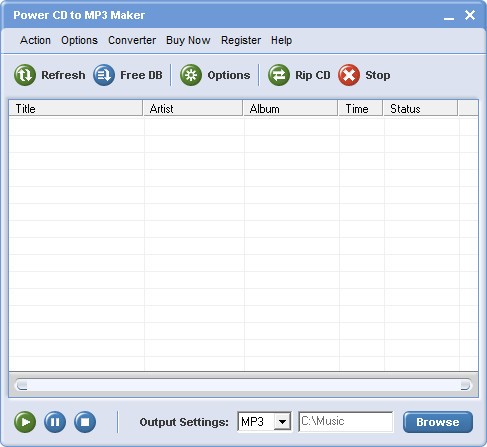 Power CD to MP3 Maker最新版