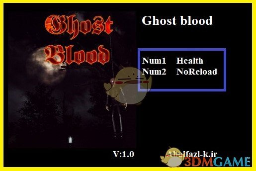 《Ghost Blood》v1.0无限生命子弹修改器[Abolfazl]