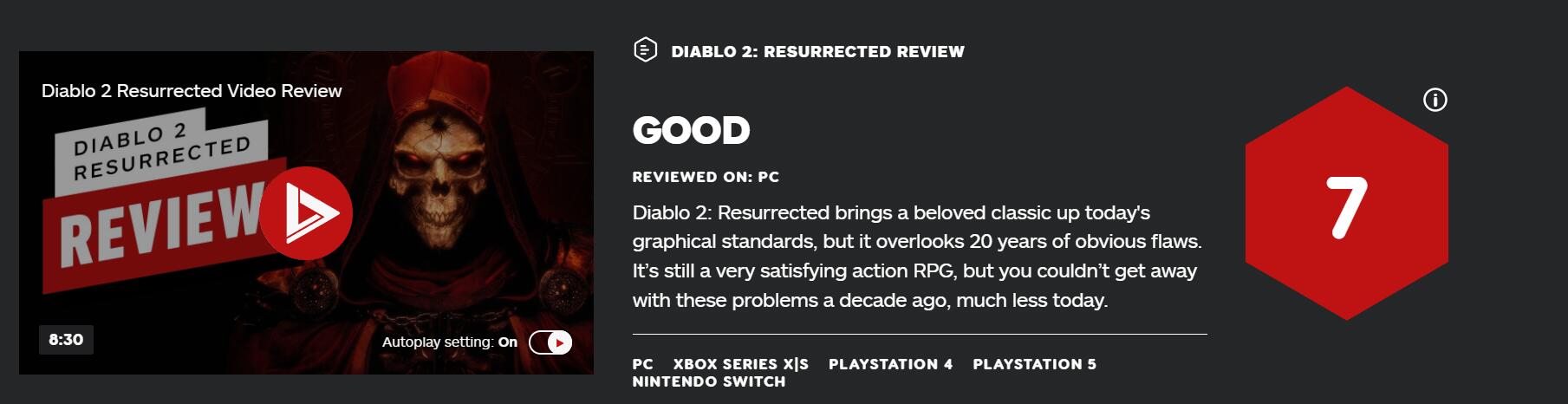 《暗乌损坏神2：重制版》IGN 7分：老弄法跟出有上新时代