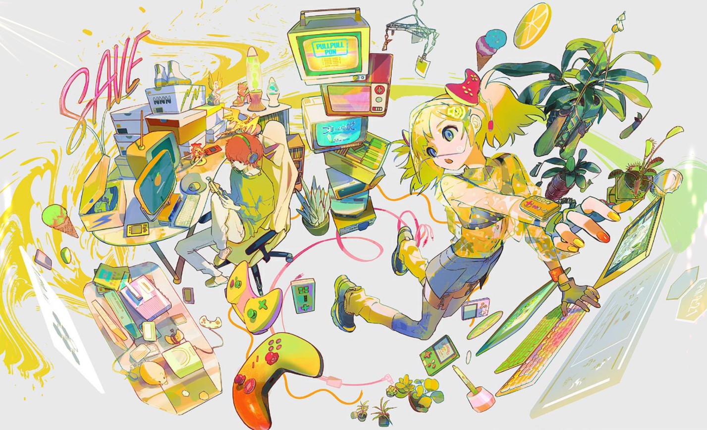 《Wallpaper Engine》东京电玩展2021艺术宣传画动态壁纸