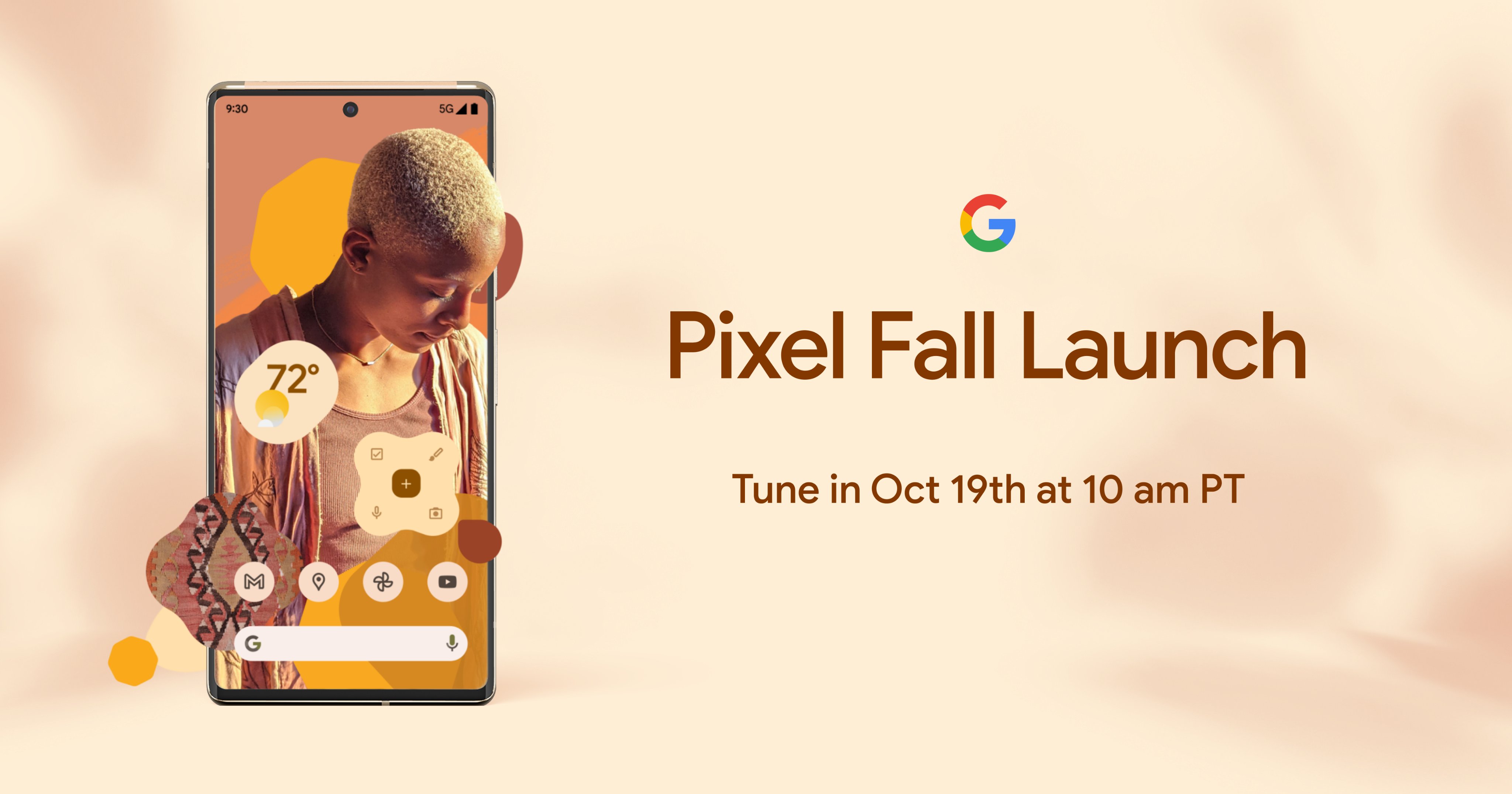 谷歌智能足机Pixel 6将于10月20日正式支表