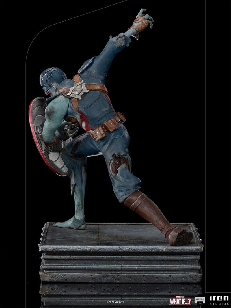 Iron Studios僵尸美国队长1/10雕像 售价139.99美元