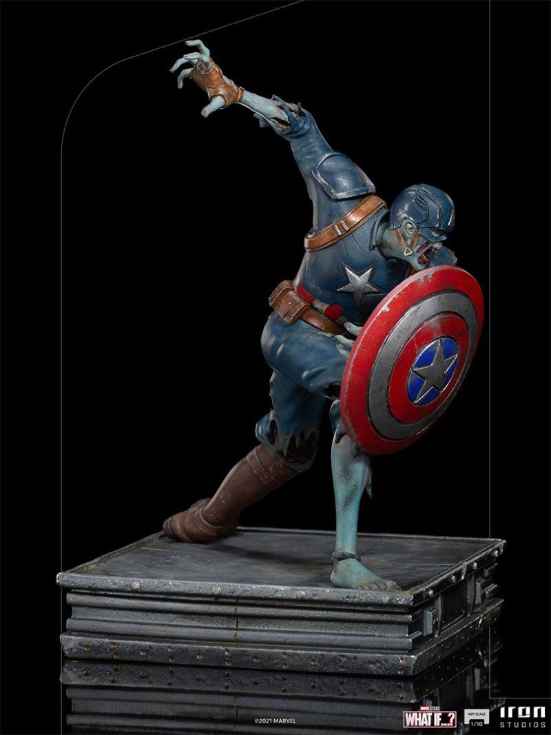 Iron Studios僵尸美国队长1/10雕像 售价139.99美元