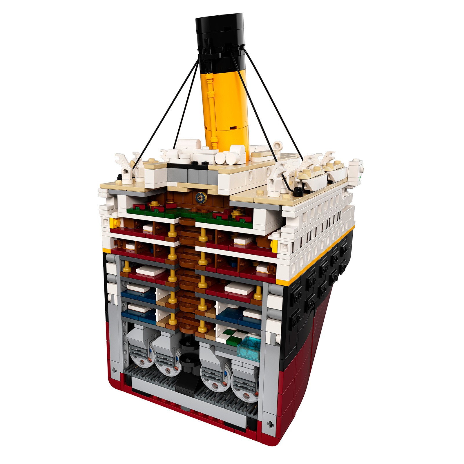 乐高推出泰坦尼克号拼装模型 9090块颗粒 售价5499元