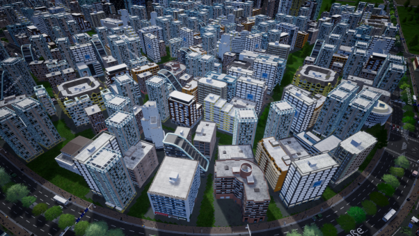 《高层都市（Highrise City）》公布全新专题视频，展示了基础设施与地形改造