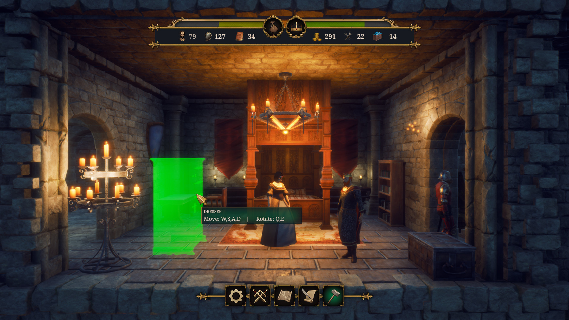 模拟经营游戏《城堡经理》上架Steam 支持简体中文