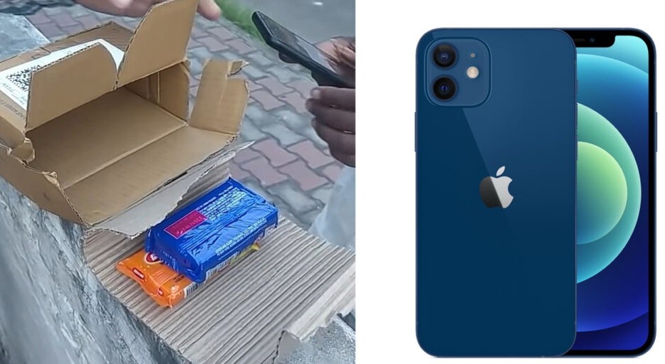印度网友花4444元买iPhone12 结果收到两块肥皂