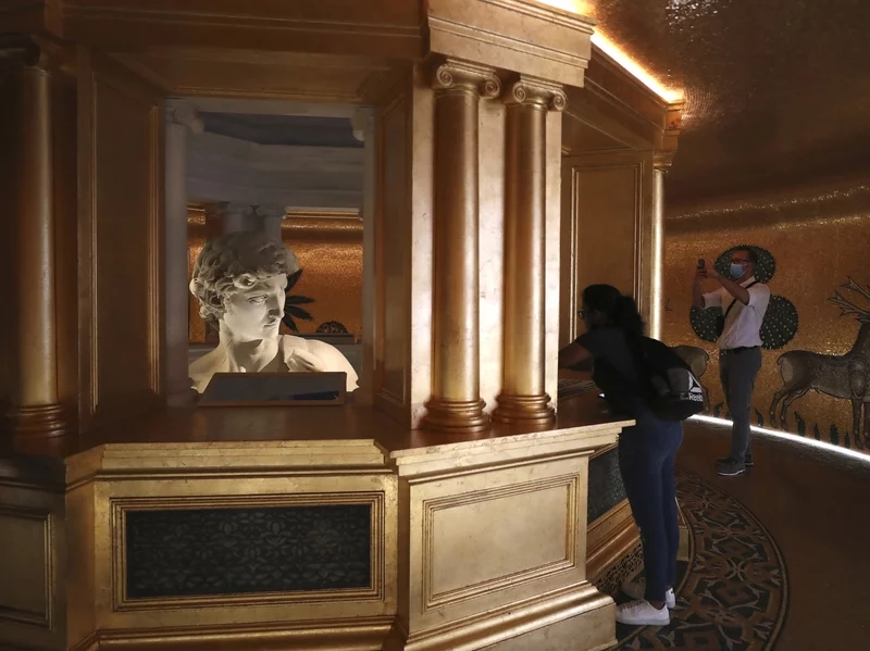 迪拜世专3D挨印大年夜卫被批”挨码“ 会员才可欣赏齐身像
