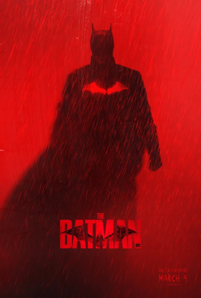 罗伯特·帕丁森主演《蝙蝠侠》海报支布 蝙蝠侠及谜语人形象