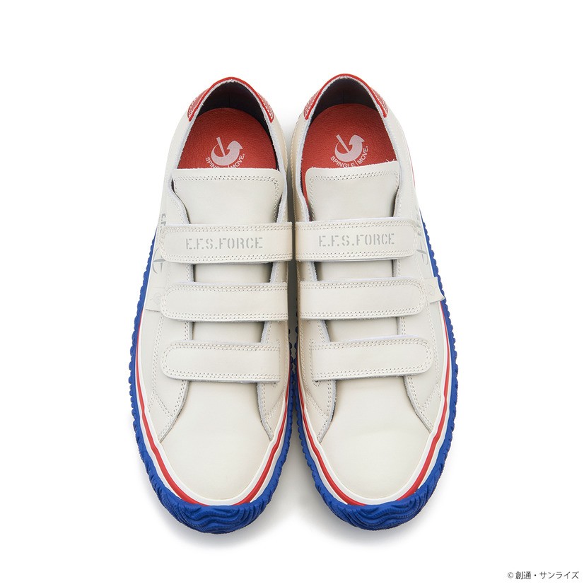 全新《高达》主题运动鞋公开 白绿红三色高达与扎古