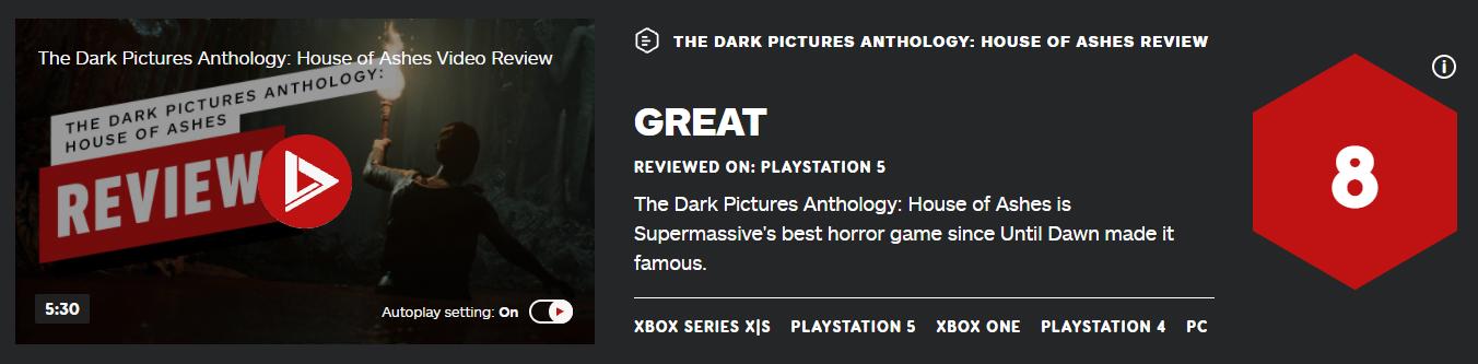 《黑相集：灰冥界》IGN8分：工作室成名后最佳作品