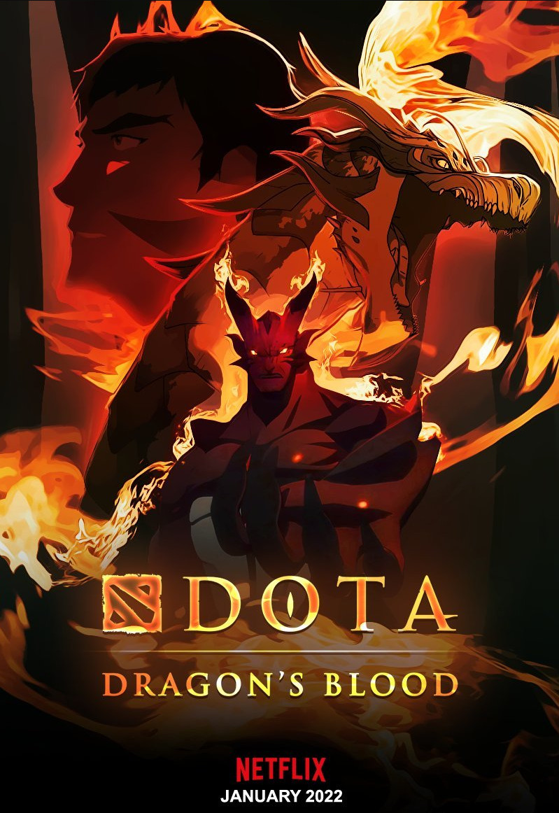 《DOTA2》动画《龙之血》第二季海报发布