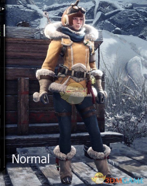 《怪物猎人：世界》AIBO的冰原服装MOD