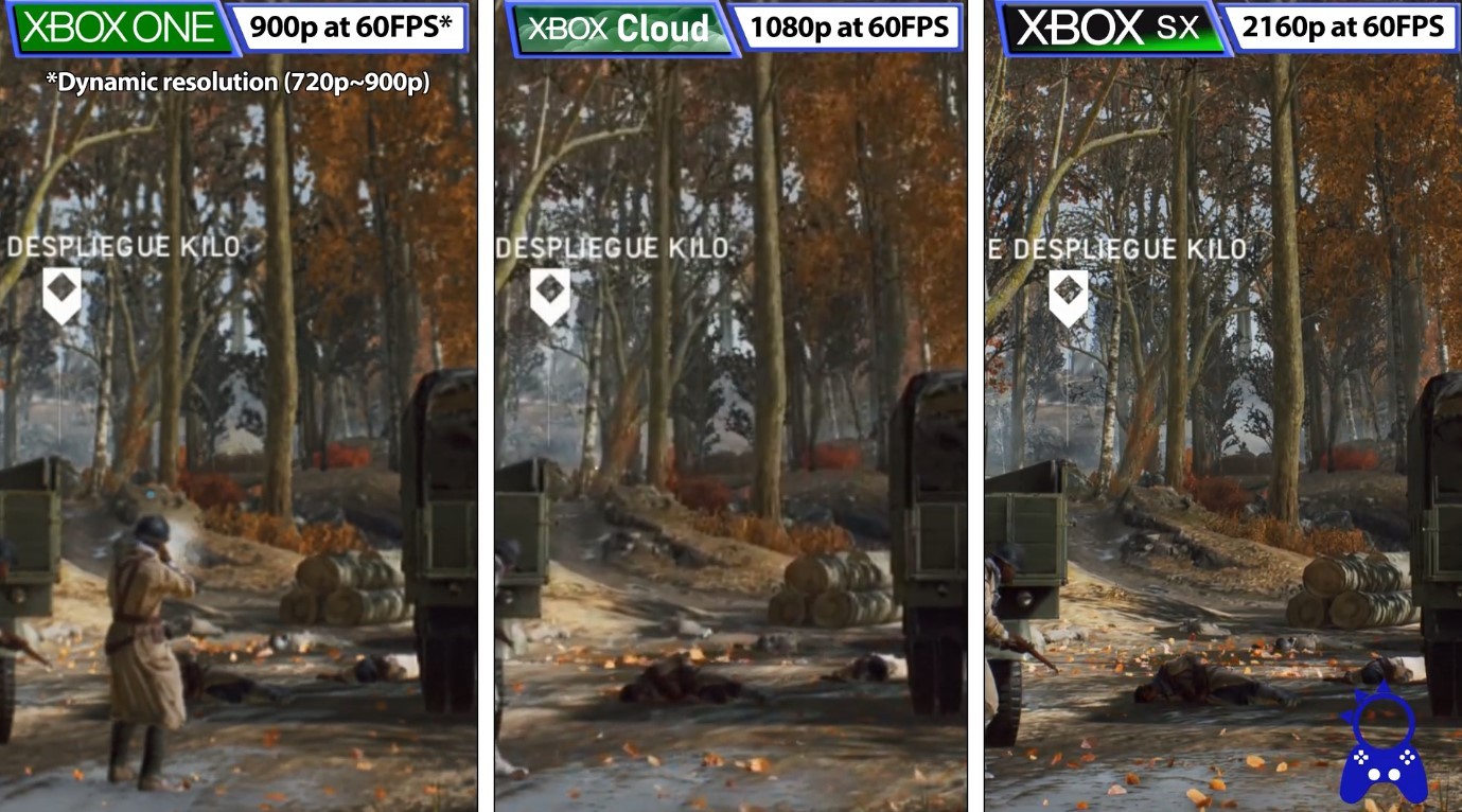 微软Xcloud云游戏 vs Xbox One：帧数画质载入时间都更好