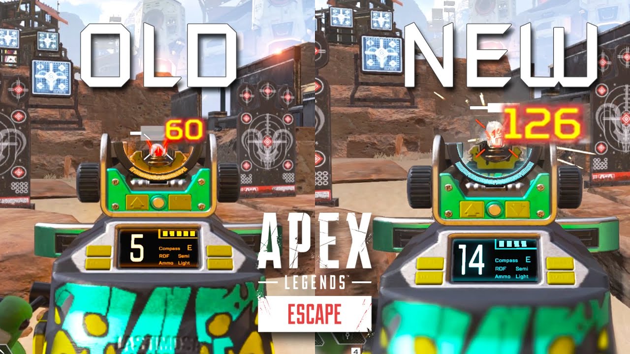 《Apex英雄》“逃脱隐世”赛季武器改动对比：霰弹枪散步扩大，瞄准充能降低