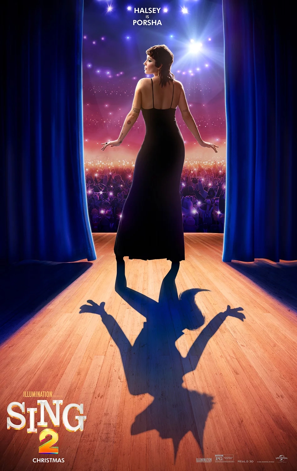 音乐动画电影《欢乐好声音2》演员海报公布 12月22日正式上映
