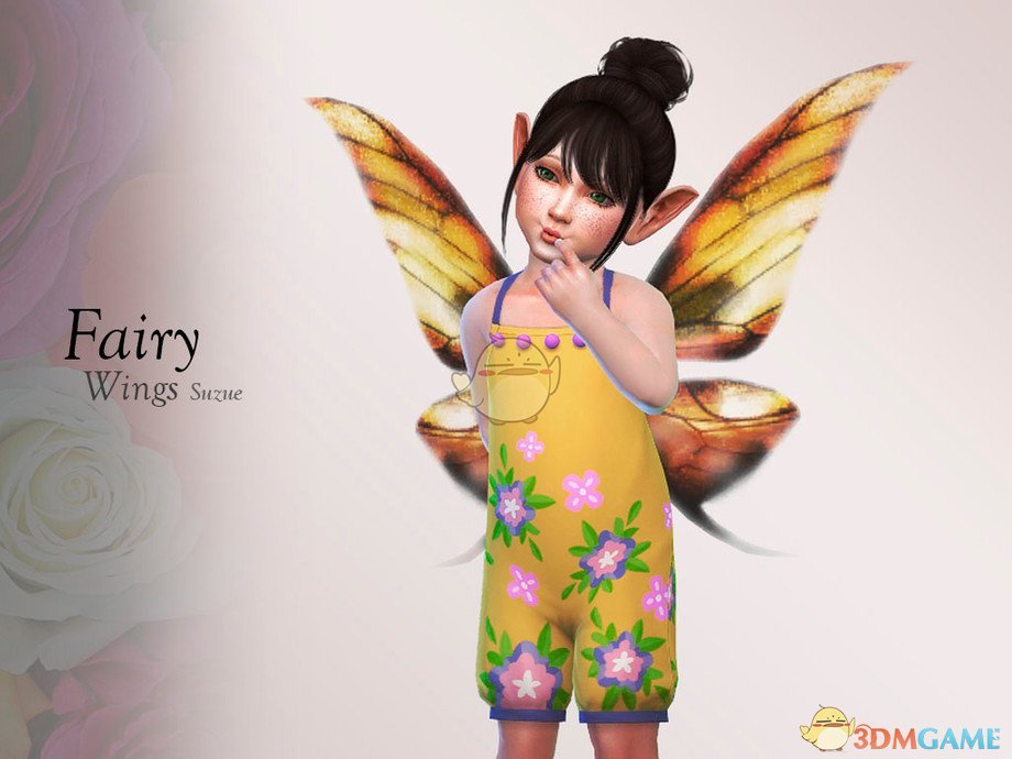 《模拟人生4》幼儿的仙女翅膀MOD