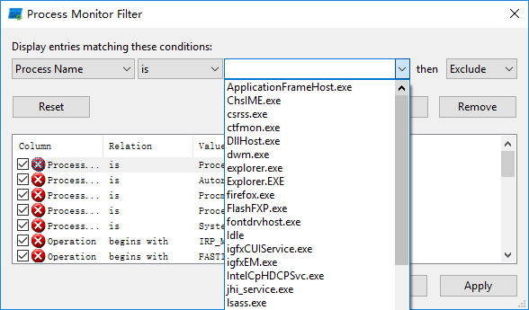 Process Monitor3.83进程监视器