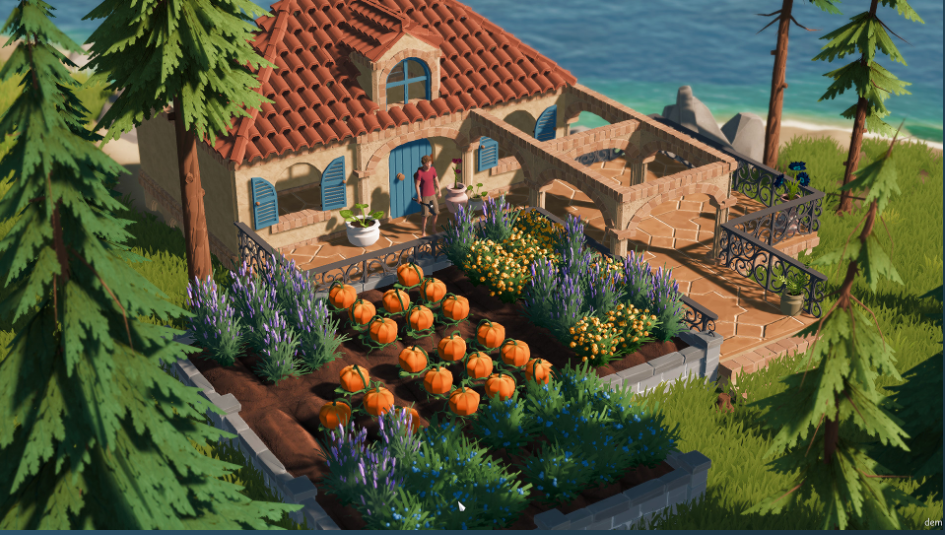 生存种田游戏《莱恩的岛屿》上线steam 月底正式发售