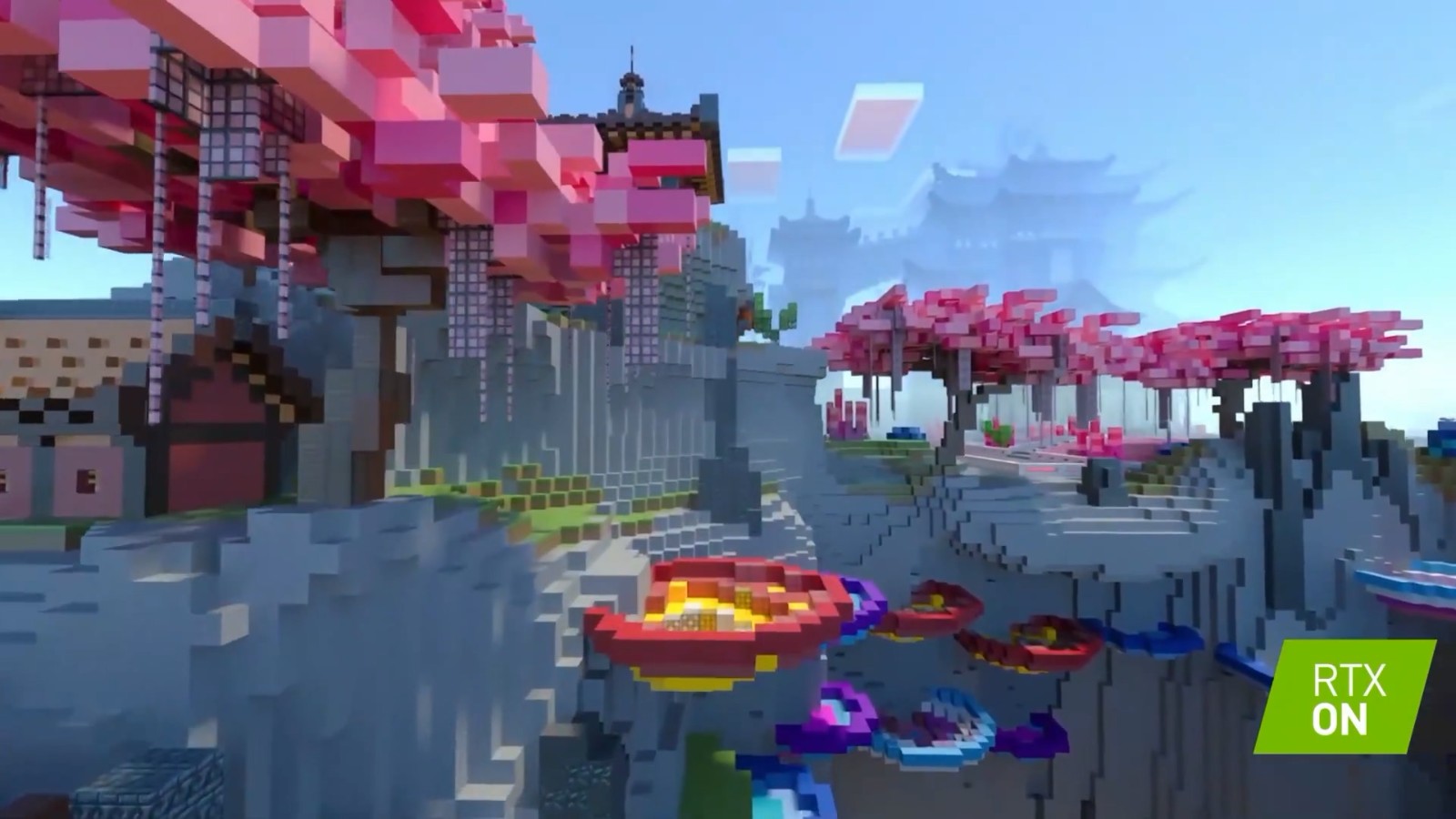 【Minecraft】我的世界 中国风建筑-新天堂(延时摄影/附地图) - JerenVids_哔哩哔哩_bilibili
