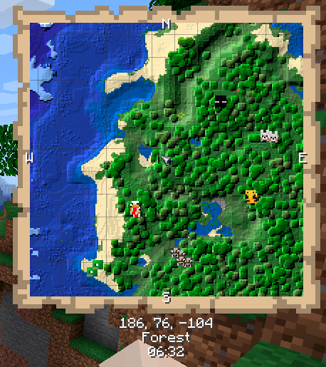 《我的世界》1.16.5简单小地图MOD