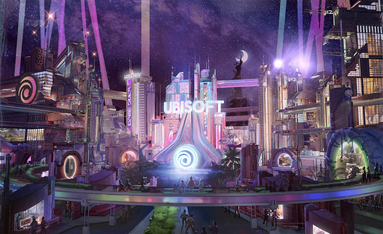 育碧2025年开设尾个文娱中央 游戏主题公园开支中