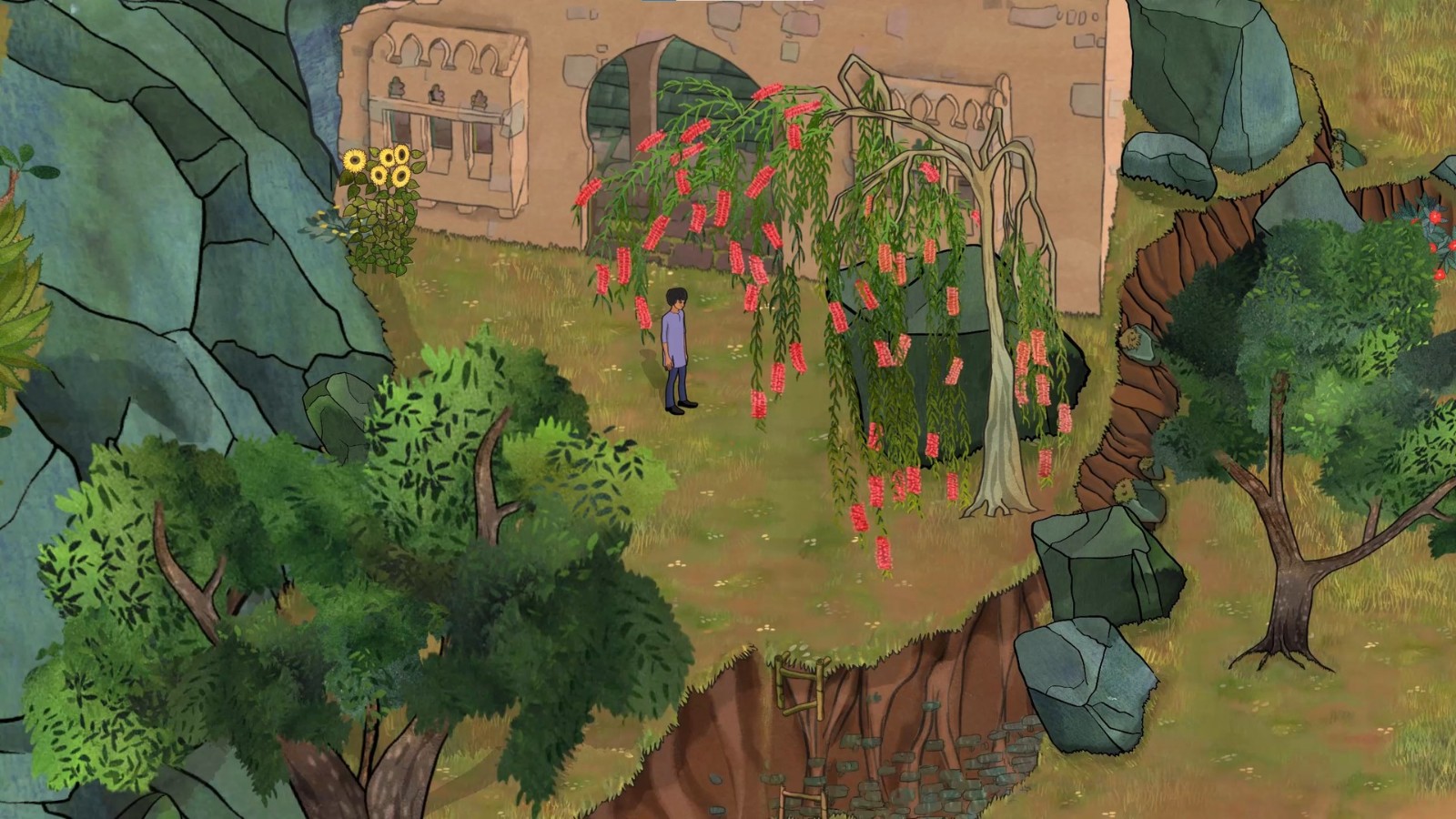 开放世界冒险探索游戏《山上的宫殿》上架Steam