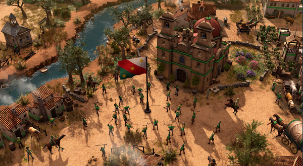 《帝国时代3决定版》DLC墨西哥文明上线Steam 12月2日发售