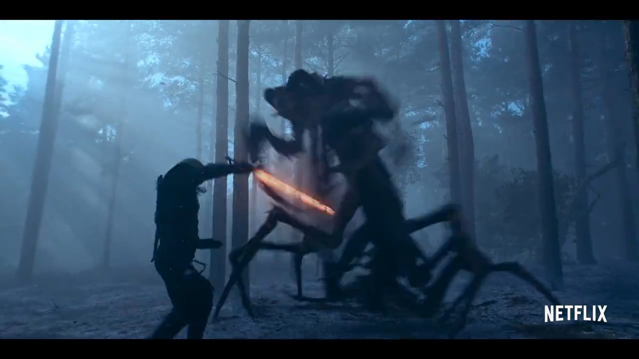 《巫师》第二季新视频 白狼使用法术大战魔物