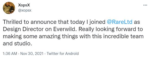 《异形：隔离》首席设计师加入Everwild开发团队