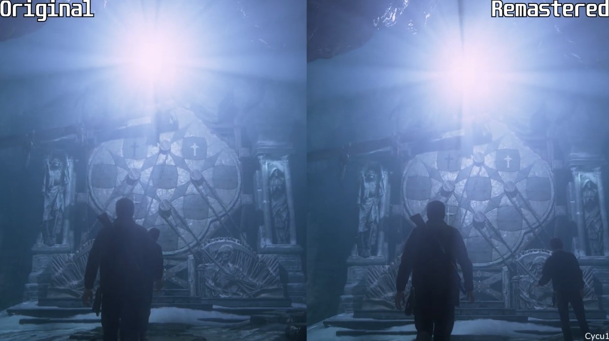 《神秘海域：盗贼传奇合辑》PS5版预告与原版对比