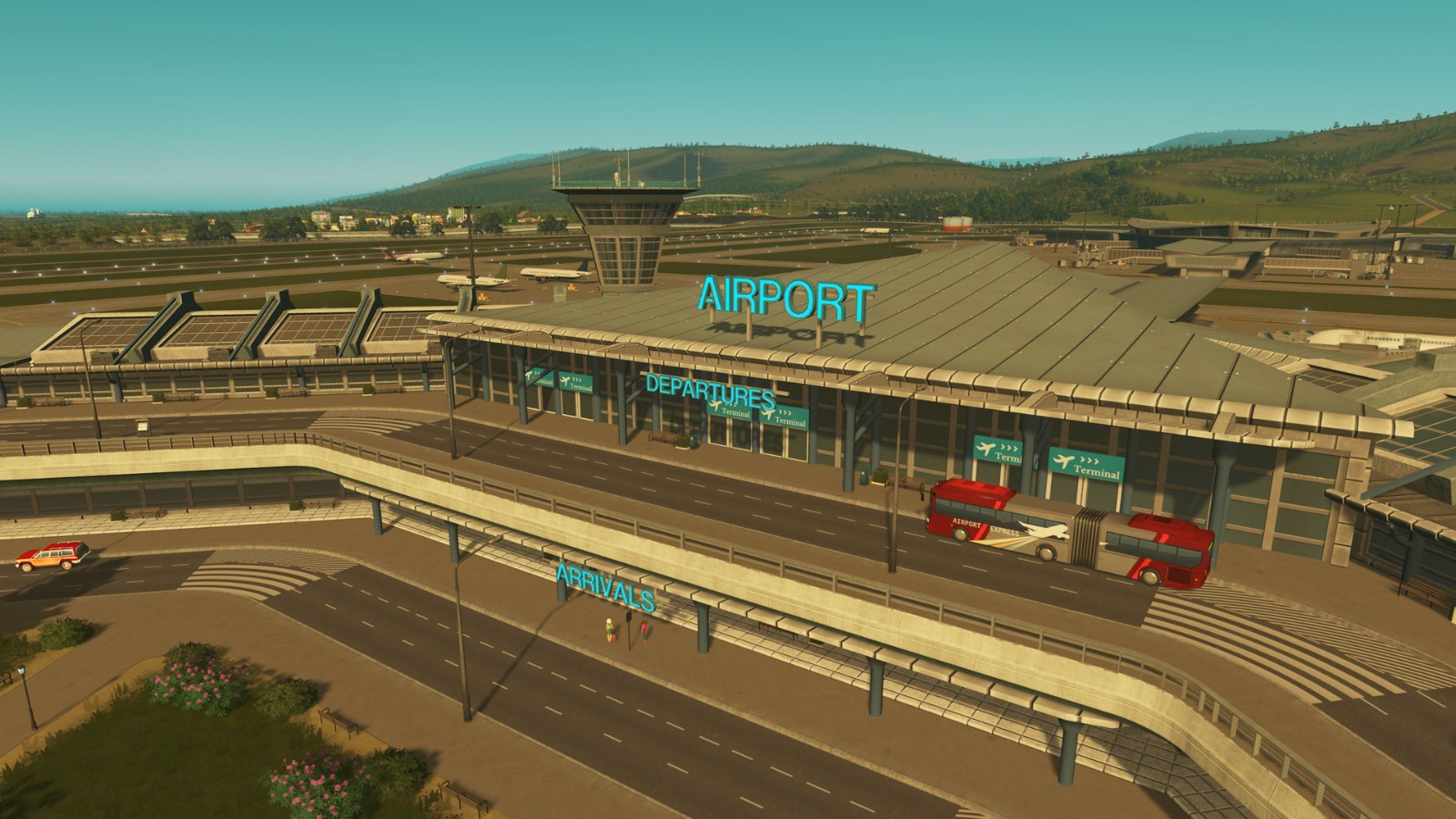 《城市：天际线》“机场”资料片公布最新预告与截图