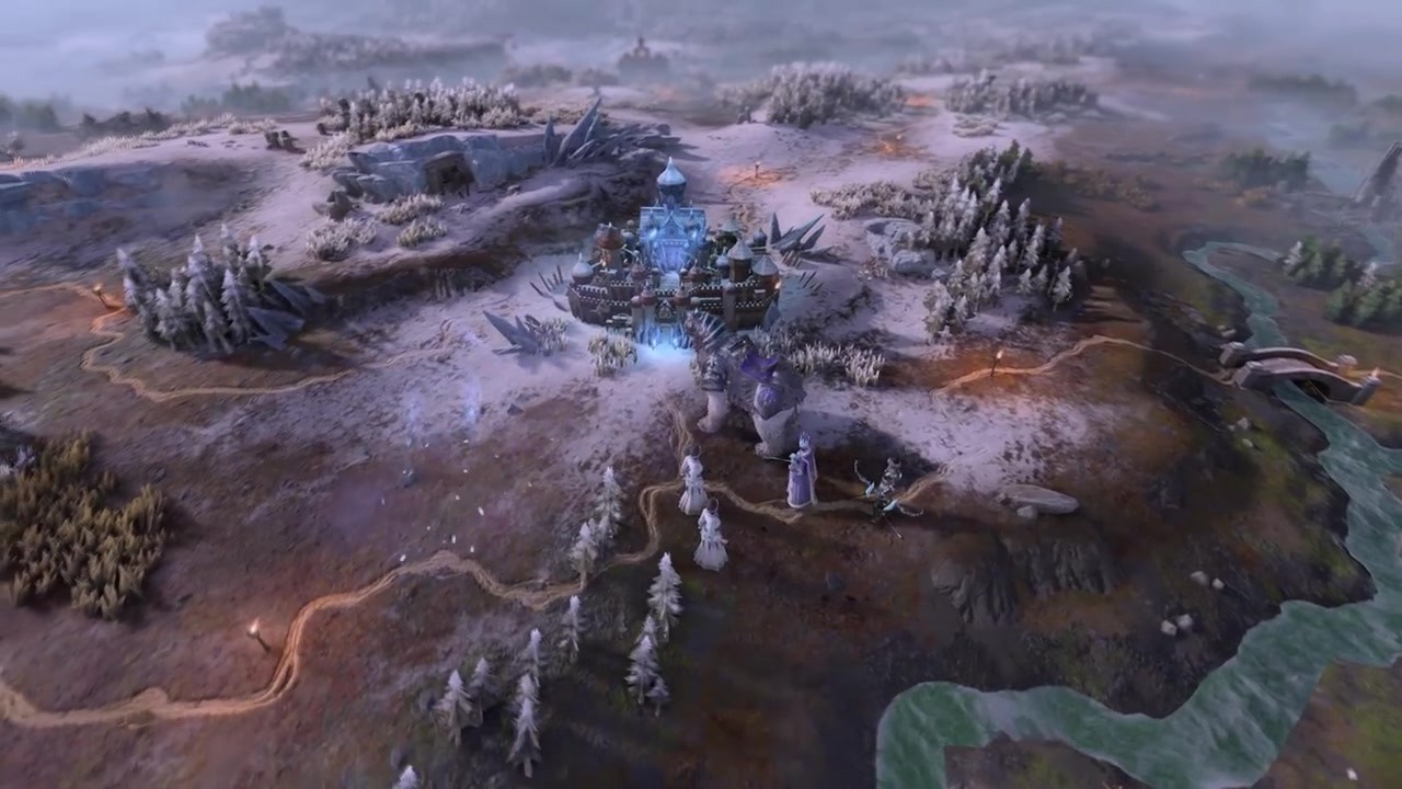 《全面战争：战锤3》新预告片展示战役地图部分