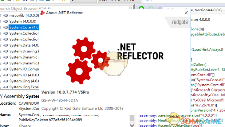  .NET Reflector(.net反编译工具) 10.0.7.774