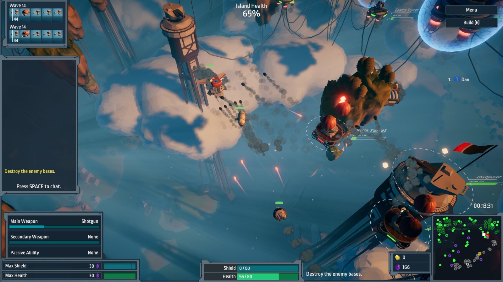 塔防建造游戏《天空舰队》已在Steam发售