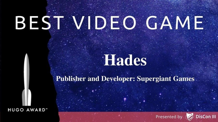 《黑帝斯》获得“科幻奥斯卡”雨果奖 系电子游戏首次
