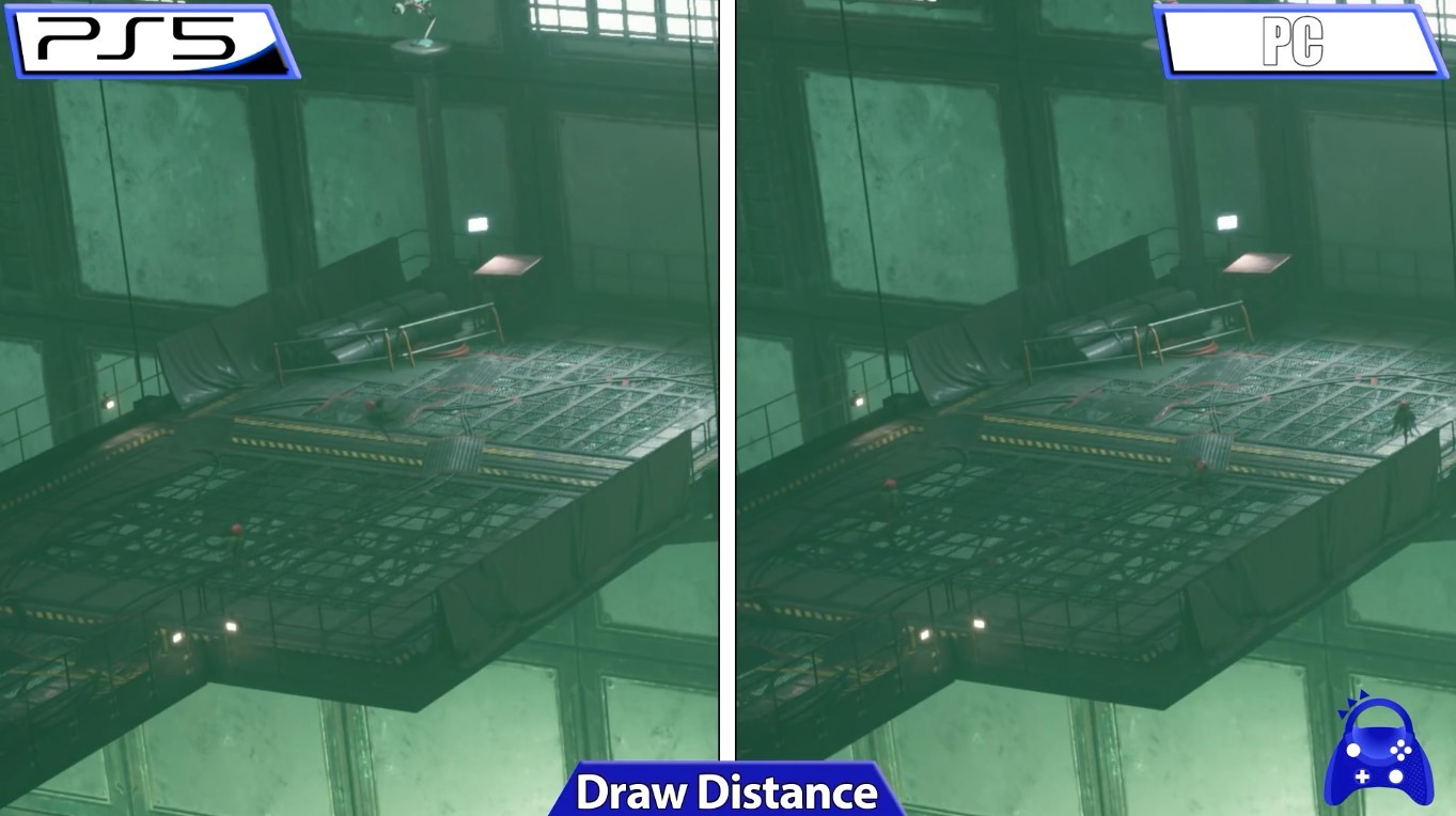 PC版3080《最终幻想7：重制版》与PS5画面对比  基本一致