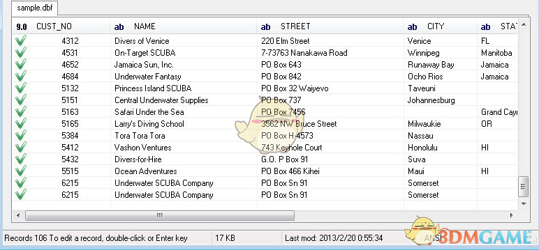 dbfviewer2000(dbf文件阅读器) 5.95