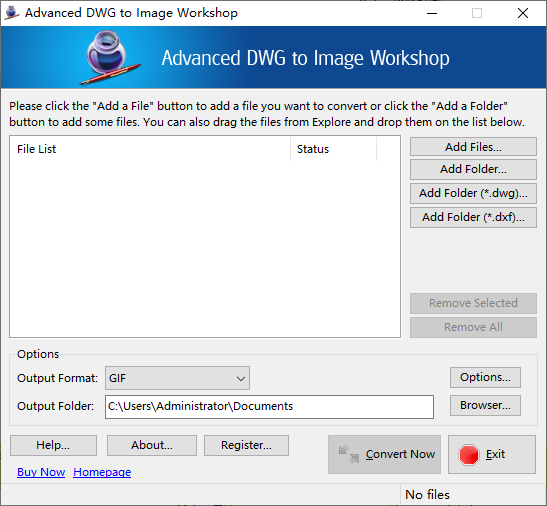 Advanced DWG to Image Workshop(DWG转图像工具)v4.1.3