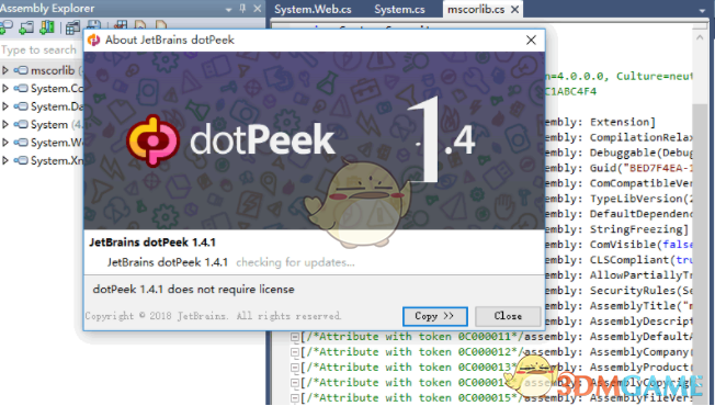 JetBrains dotPeek(.NET反编译工具) 1.4.1