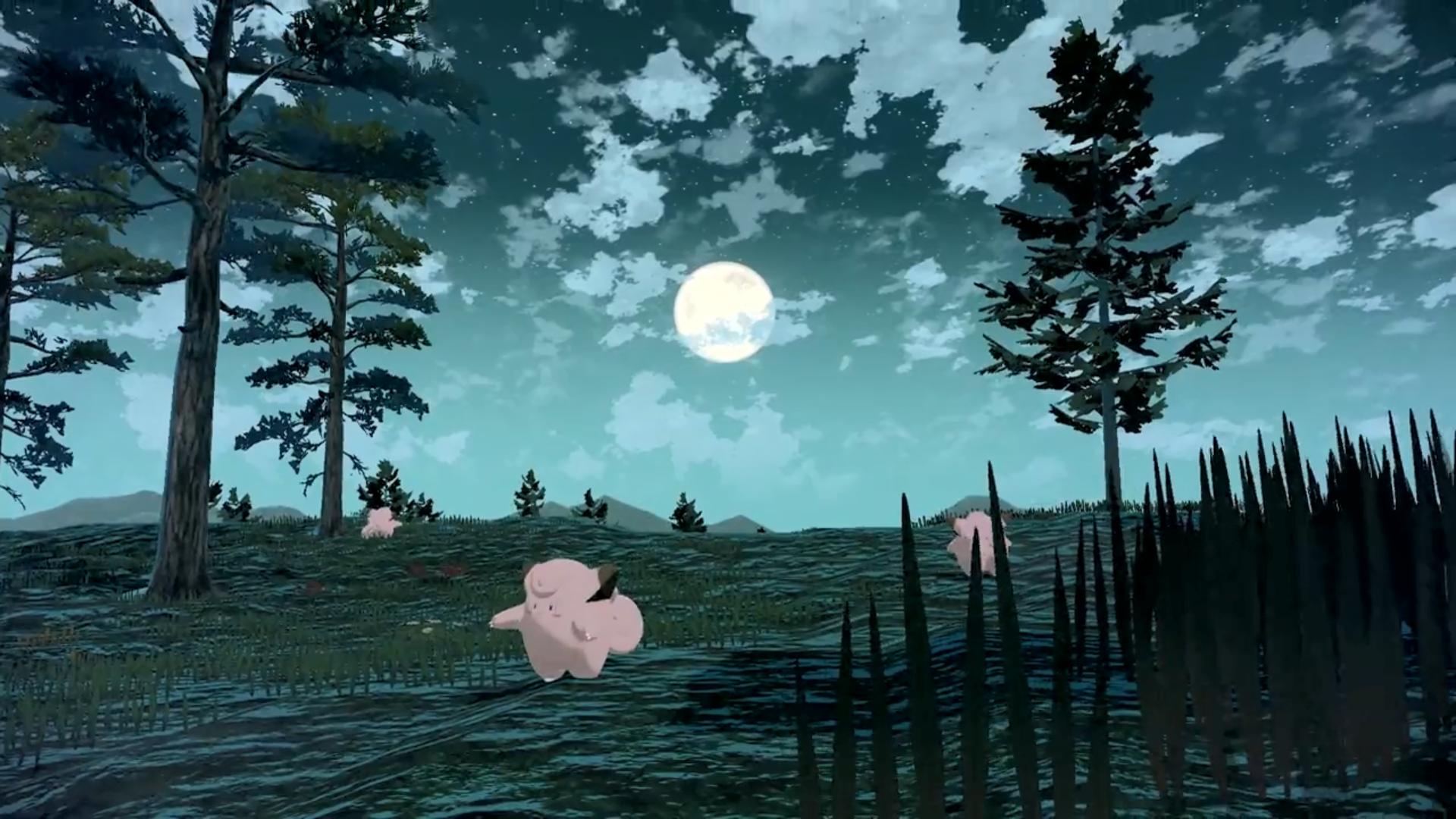 美任发布《宝可梦传说：阿尔宙斯》新短片 展示洗翠地区季节昼夜变化