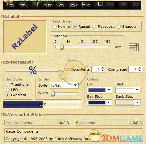 Raize Components(Delphi控件组) 6.1.1