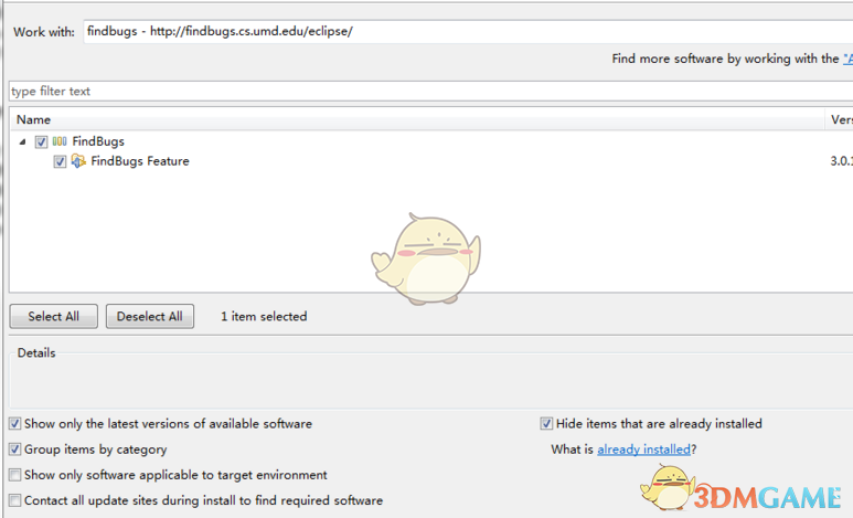 eclipse findbugs插件 3.5