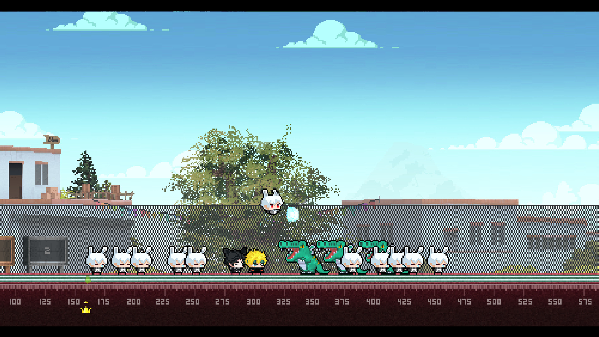 平台游戏《爆破兔头2D》上架Steam 免费试玩Demo同时上线