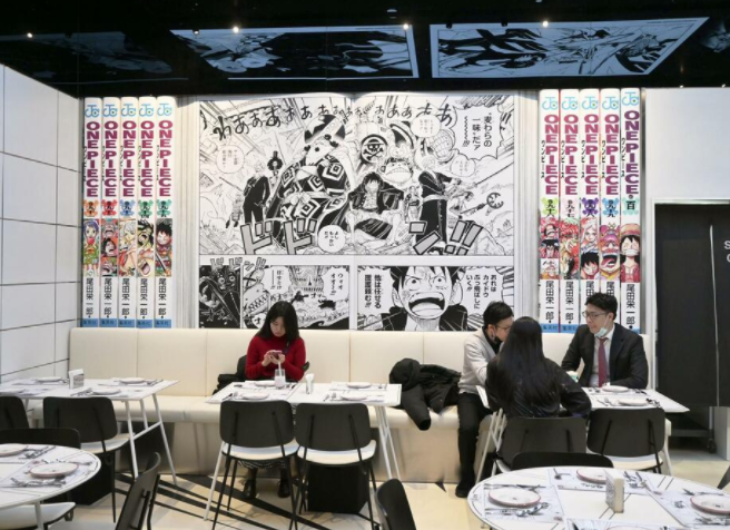 《少年JUMP》海外首家咖啡店7日上海开业 各种名作联名美食登场
